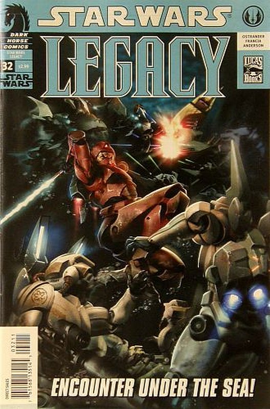 Cover of Star Wars: Legacy (Vol 1) #32. One of 250,000 Vintage American Comics on sale from Krypton!