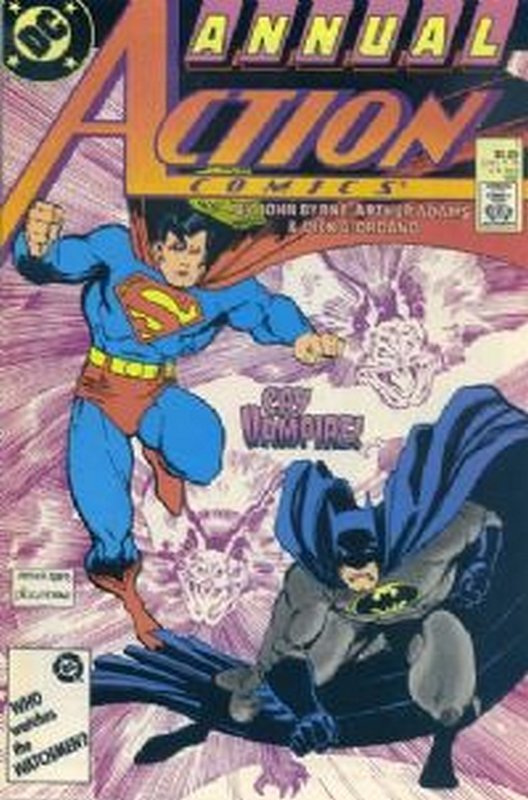 Cover of Action Comics Annual #1. One of 250,000 Vintage American Comics on sale from Krypton!