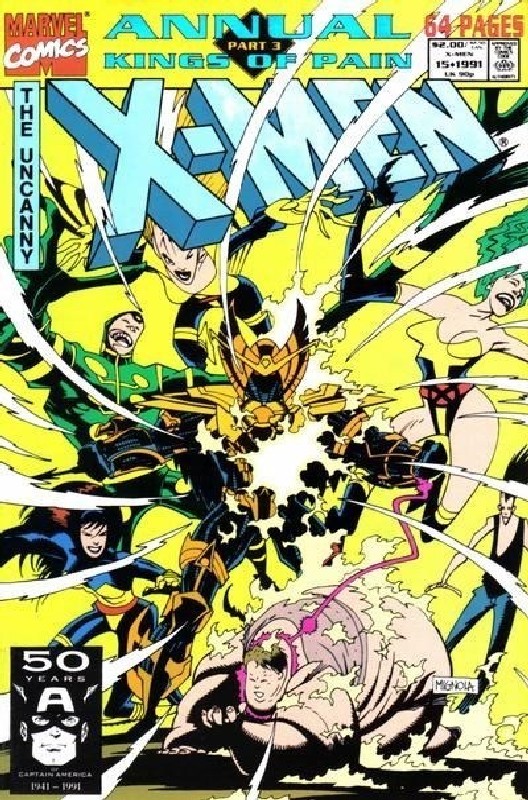 Cover of Uncanny X-Men Annual (Vol 1) #15. One of 250,000 Vintage American Comics on sale from Krypton!