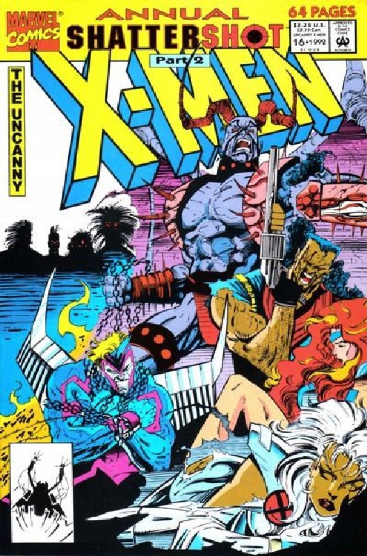 Cover of Uncanny X-Men Annual (Vol 1) #16. One of 250,000 Vintage American Comics on sale from Krypton!