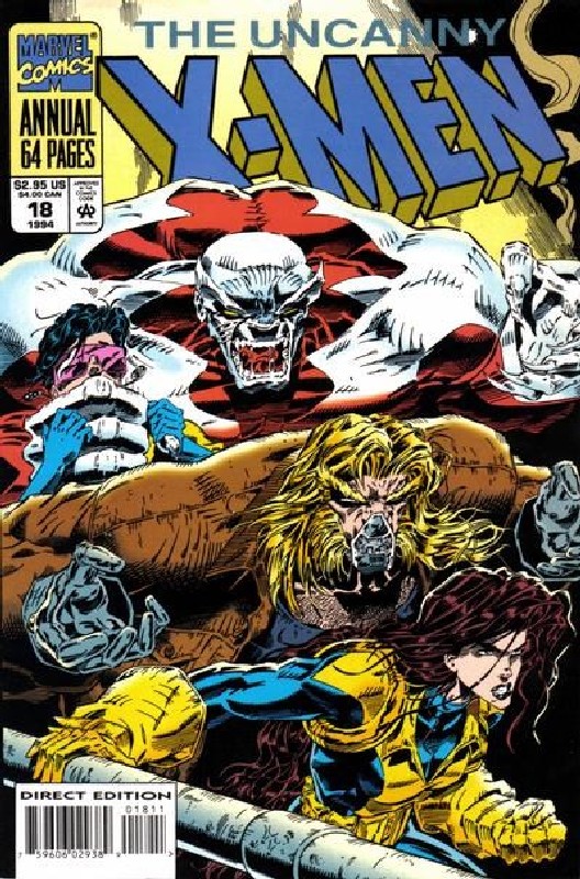 Cover of Uncanny X-Men Annual (Vol 1) #18. One of 250,000 Vintage American Comics on sale from Krypton!