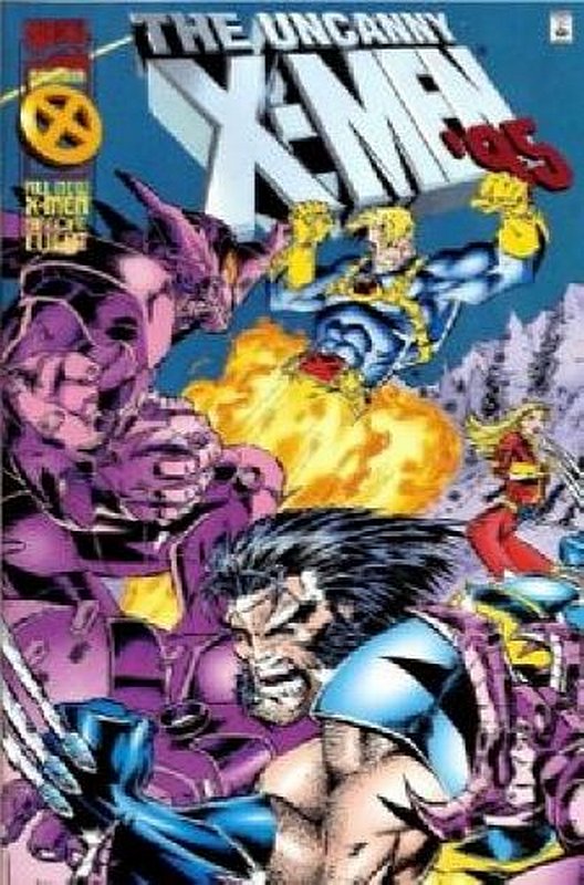 Cover of Uncanny X-Men Annual (Vol 1) #1995. One of 250,000 Vintage American Comics on sale from Krypton!