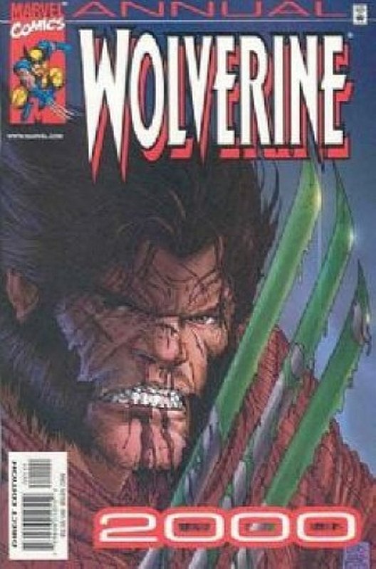 Cover of Wolverine Annual #2000. One of 250,000 Vintage American Comics on sale from Krypton!