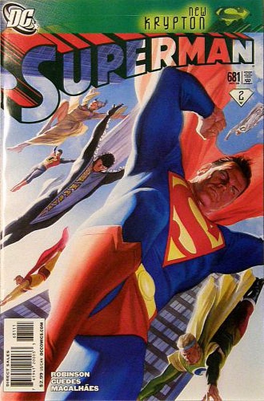 Cover of Superman (Vol 3) #681. One of 250,000 Vintage American Comics on sale from Krypton!
