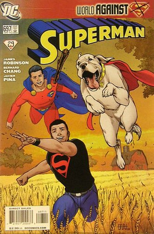 Cover of Superman (Vol 3) #697. One of 250,000 Vintage American Comics on sale from Krypton!