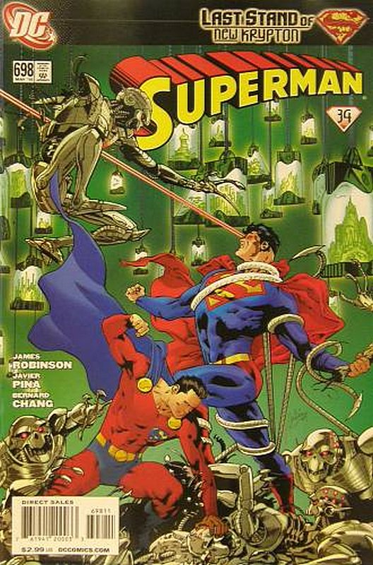 Cover of Superman (Vol 3) #698. One of 250,000 Vintage American Comics on sale from Krypton!