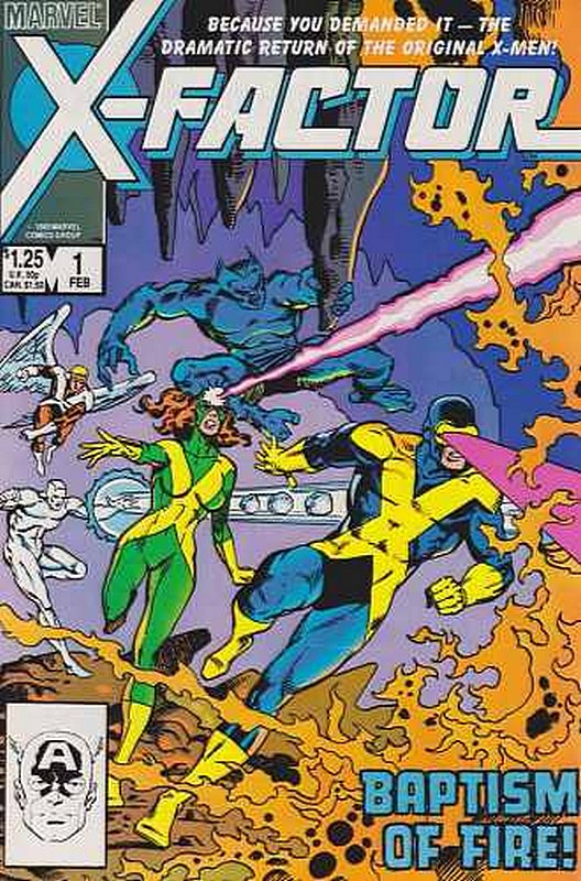 Cover of X-Factor (Vol 1) #1. One of 250,000 Vintage American Comics on sale from Krypton!