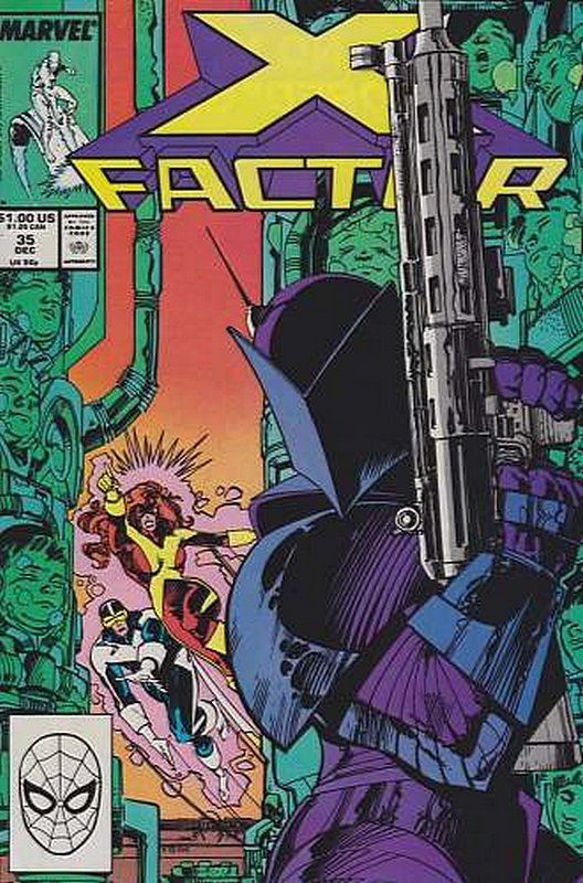Cover of X-Factor (Vol 1) #35. One of 250,000 Vintage American Comics on sale from Krypton!