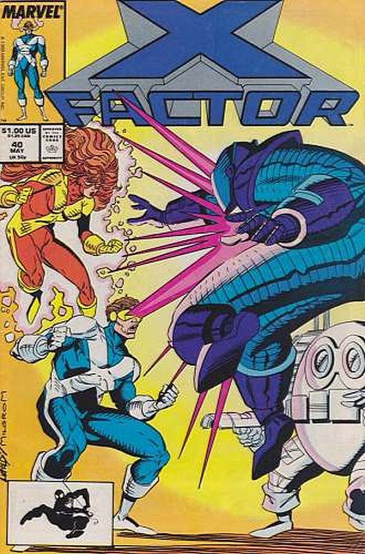 Cover of X-Factor (Vol 1) #40. One of 250,000 Vintage American Comics on sale from Krypton!