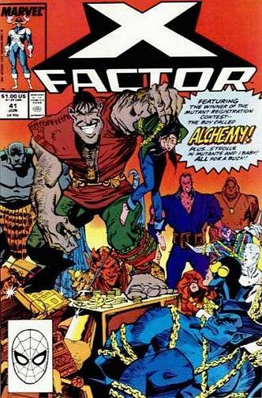 Cover of X-Factor (Vol 1) #41. One of 250,000 Vintage American Comics on sale from Krypton!