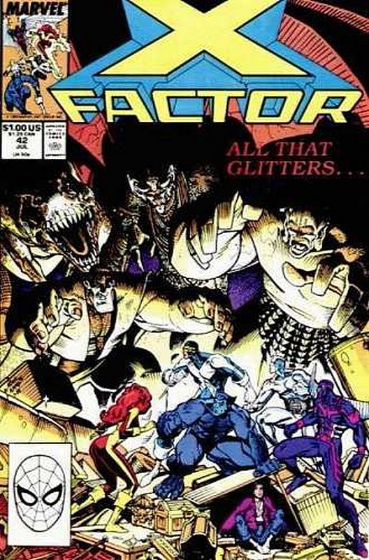 Cover of X-Factor (Vol 1) #42. One of 250,000 Vintage American Comics on sale from Krypton!