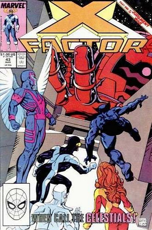 Cover of X-Factor (Vol 1) #43. One of 250,000 Vintage American Comics on sale from Krypton!