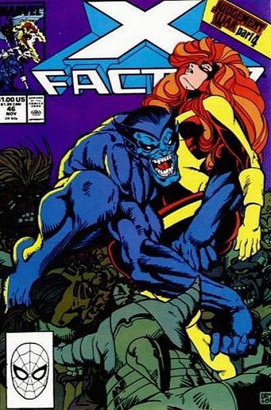 Cover of X-Factor (Vol 1) #46. One of 250,000 Vintage American Comics on sale from Krypton!