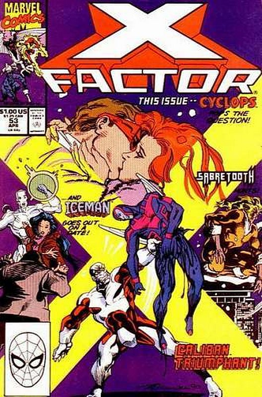 Cover of X-Factor (Vol 1) #53. One of 250,000 Vintage American Comics on sale from Krypton!