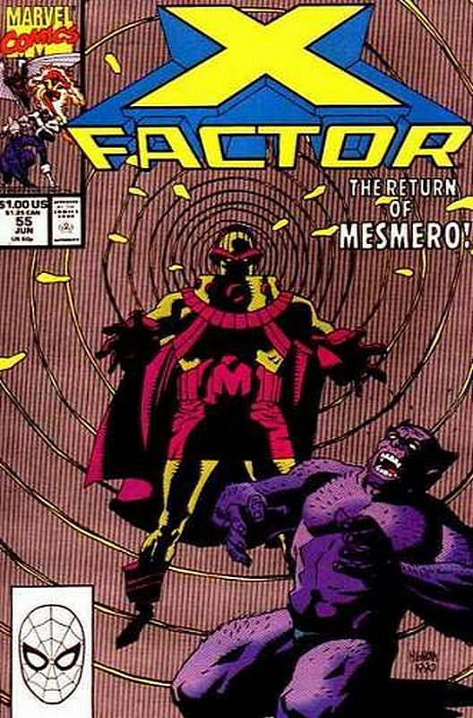 Cover of X-Factor (Vol 1) #55. One of 250,000 Vintage American Comics on sale from Krypton!