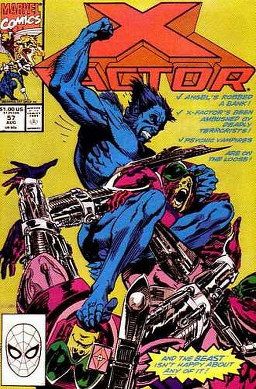 Cover of X-Factor (Vol 1) #57. One of 250,000 Vintage American Comics on sale from Krypton!