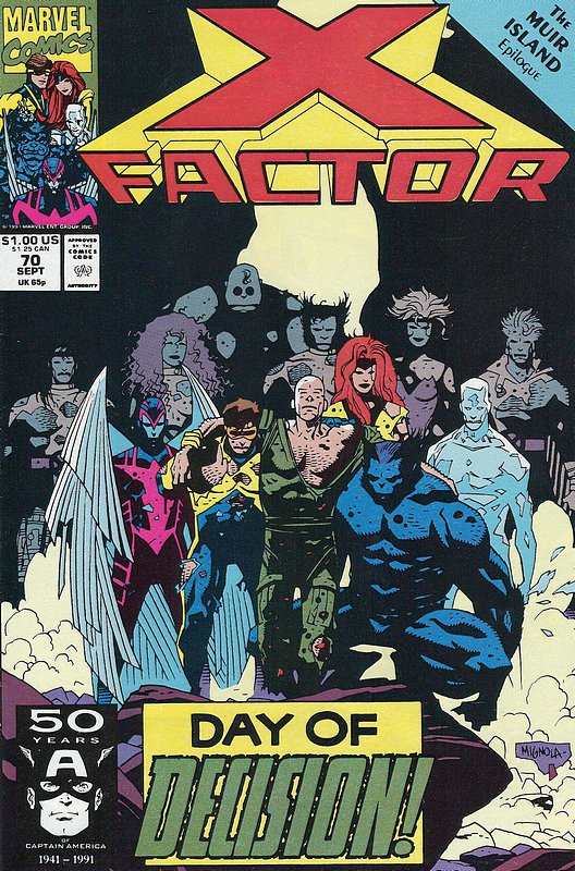 Cover of X-Factor (Vol 1) #70. One of 250,000 Vintage American Comics on sale from Krypton!