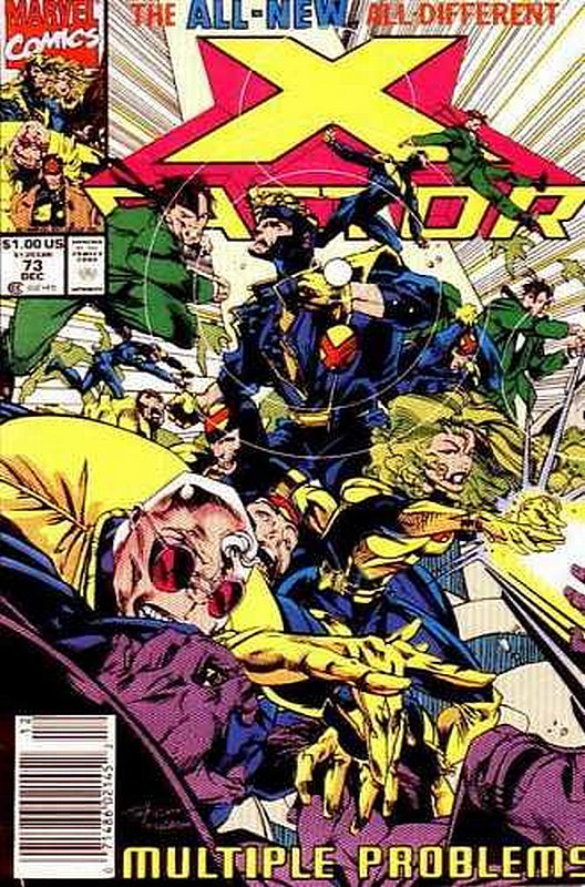 Cover of X-Factor (Vol 1) #73. One of 250,000 Vintage American Comics on sale from Krypton!