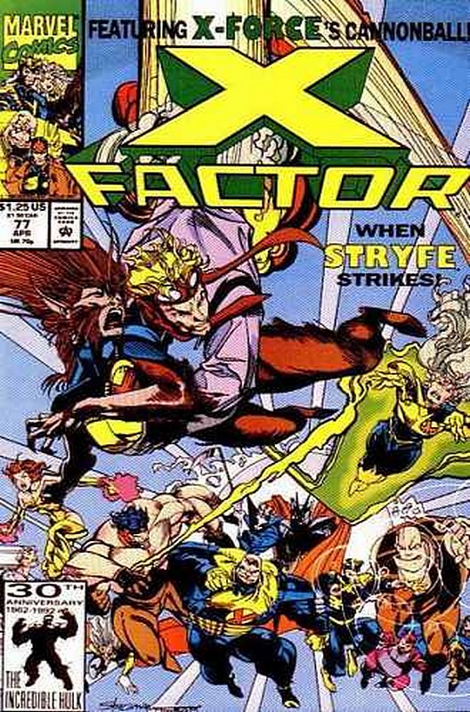 Cover of X-Factor (Vol 1) #77. One of 250,000 Vintage American Comics on sale from Krypton!