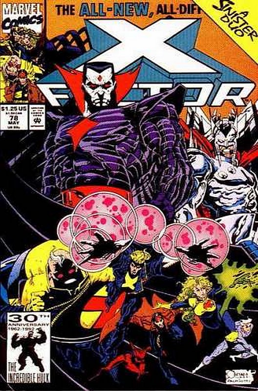 Cover of X-Factor (Vol 1) #78. One of 250,000 Vintage American Comics on sale from Krypton!