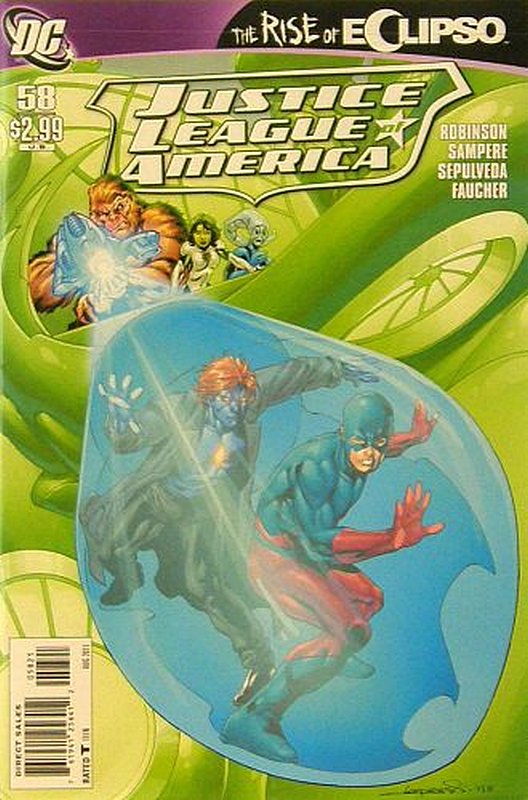 Cover of Justice League of America (Vol 2) #58. One of 250,000 Vintage American Comics on sale from Krypton!