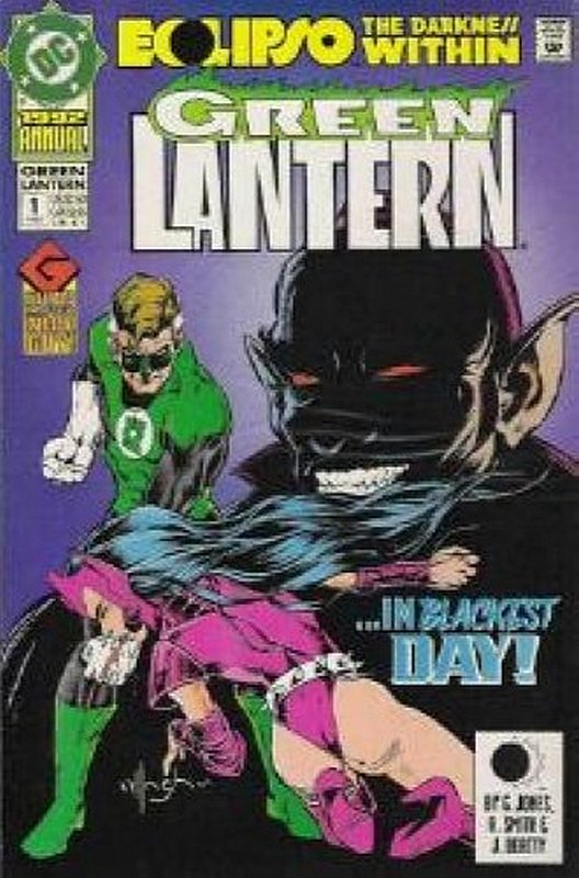Cover of Green Lantern Annual #1. One of 250,000 Vintage American Comics on sale from Krypton!