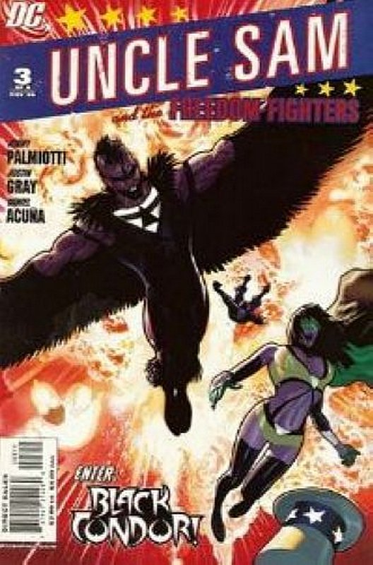 Cover of Uncle Sam & The Freedom Fighters (Vol 1) #3. One of 250,000 Vintage American Comics on sale from Krypton!