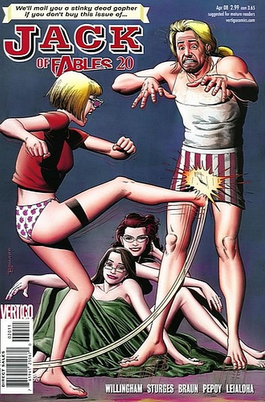 Cover of Jack of Fables (Vol 1) #20. One of 250,000 Vintage American Comics on sale from Krypton!
