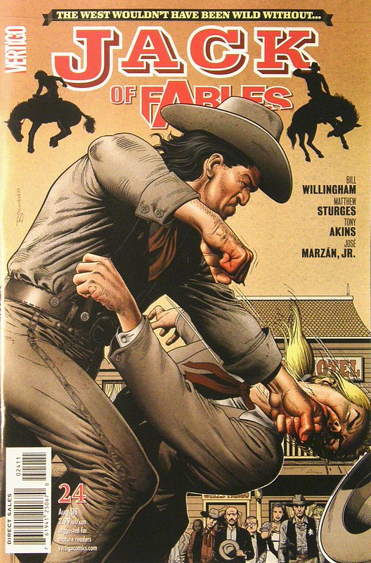 Cover of Jack of Fables (Vol 1) #24. One of 250,000 Vintage American Comics on sale from Krypton!
