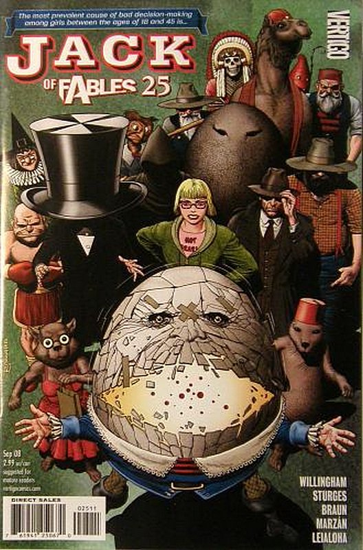 Cover of Jack of Fables (Vol 1) #25. One of 250,000 Vintage American Comics on sale from Krypton!