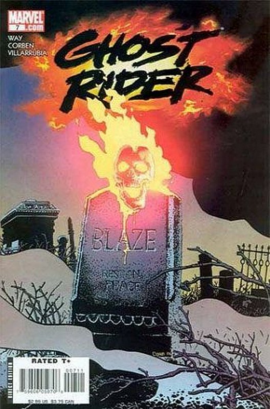 Cover of Ghost Rider (Vol 3) #7. One of 250,000 Vintage American Comics on sale from Krypton!