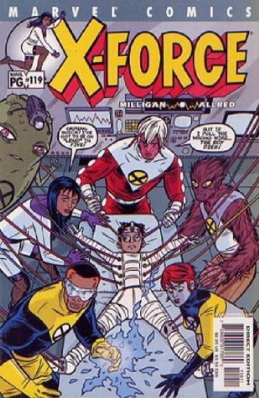 Cover of X-Force (Vol 1) #119. One of 250,000 Vintage American Comics on sale from Krypton!