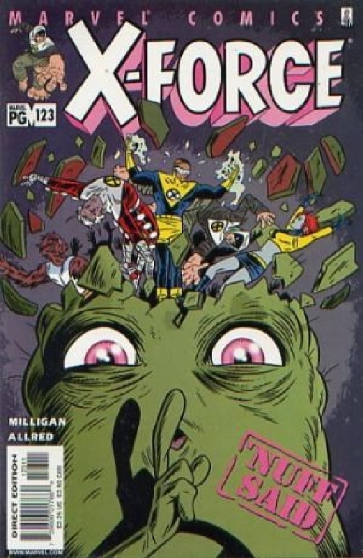 Cover of X-Force (Vol 1) #123. One of 250,000 Vintage American Comics on sale from Krypton!