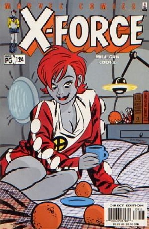 Cover of X-Force (Vol 1) #124. One of 250,000 Vintage American Comics on sale from Krypton!