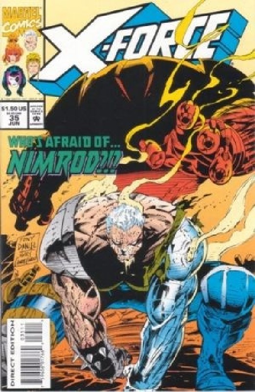 Cover of X-Force (Vol 1) #35. One of 250,000 Vintage American Comics on sale from Krypton!