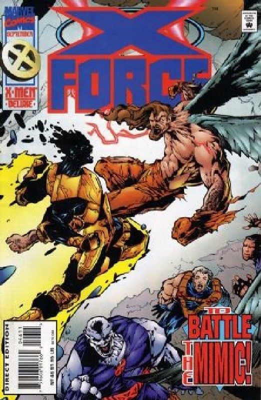 Cover of X-Force (Vol 1) #46. One of 250,000 Vintage American Comics on sale from Krypton!