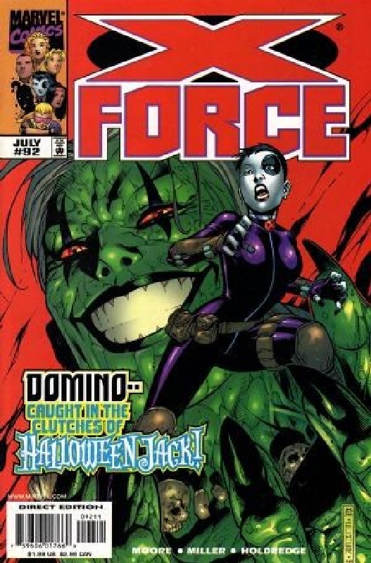 Cover of X-Force (Vol 1) #92. One of 250,000 Vintage American Comics on sale from Krypton!