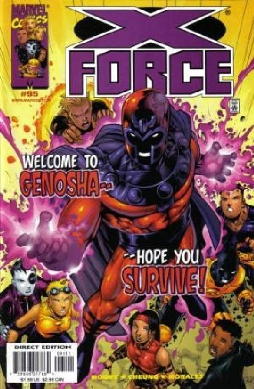 Cover of X-Force (Vol 1) #95. One of 250,000 Vintage American Comics on sale from Krypton!
