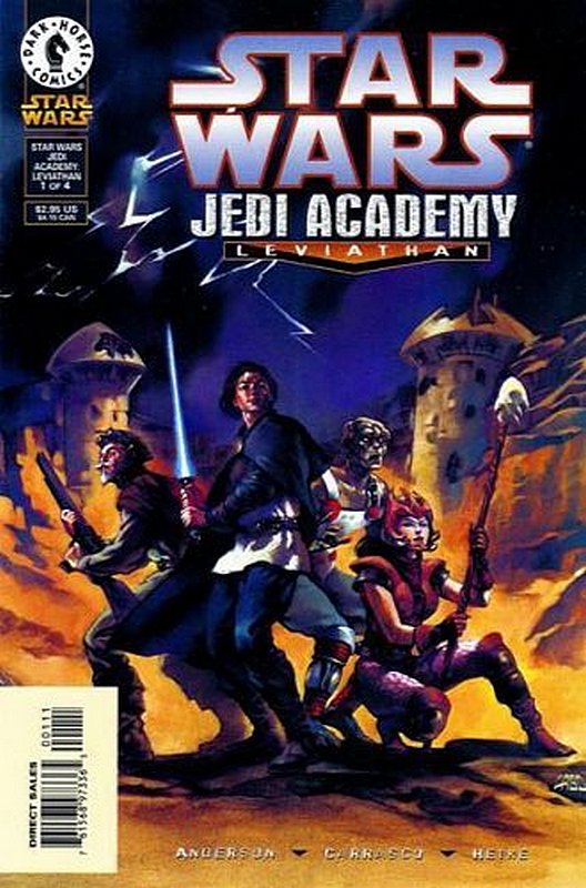 Cover of Star Wars: Jedi Academy - Leviathan #1. One of 250,000 Vintage American Comics on sale from Krypton!