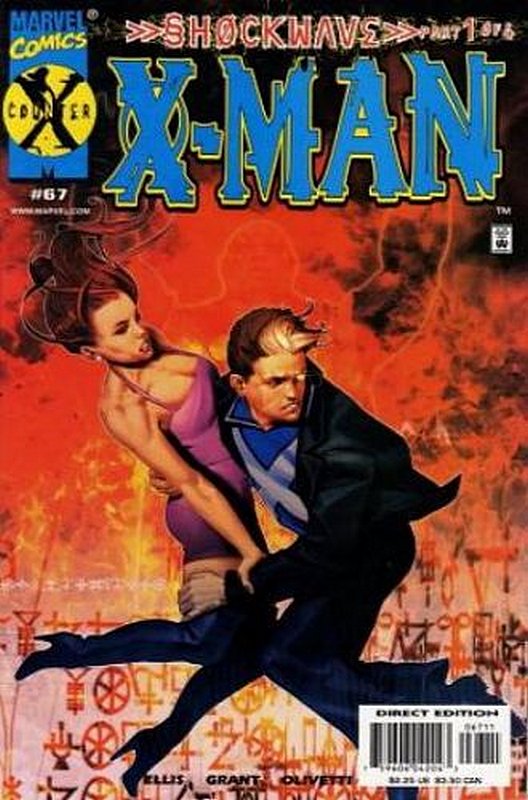 Cover of X-Man #67. One of 250,000 Vintage American Comics on sale from Krypton!