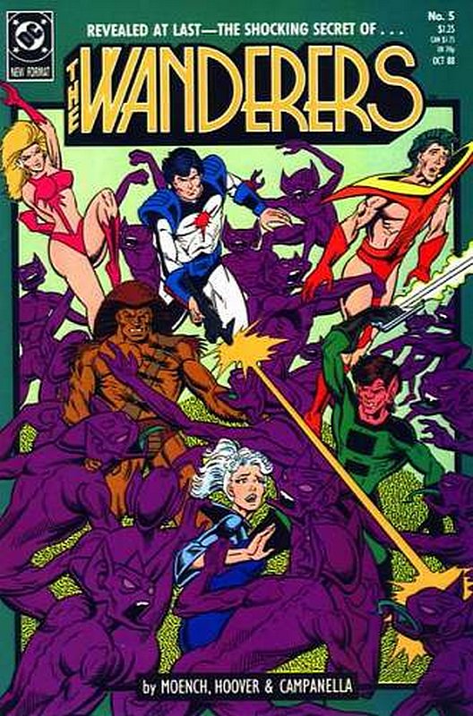 Cover of Wanderers (Vol 1) The #5. One of 250,000 Vintage American Comics on sale from Krypton!