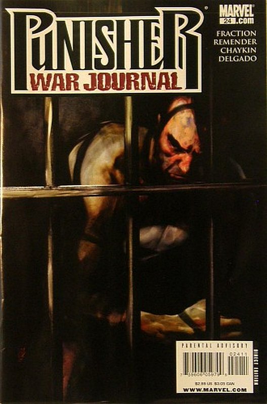 Cover of Punisher War Journal (Vol 2) #24. One of 250,000 Vintage American Comics on sale from Krypton!