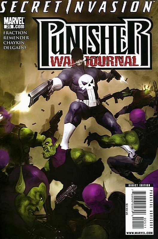Cover of Punisher War Journal (Vol 2) #25. One of 250,000 Vintage American Comics on sale from Krypton!