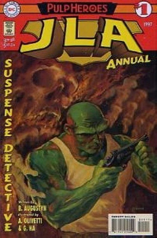 Cover of JLA Annual (1997-2000) #1. One of 250,000 Vintage American Comics on sale from Krypton!