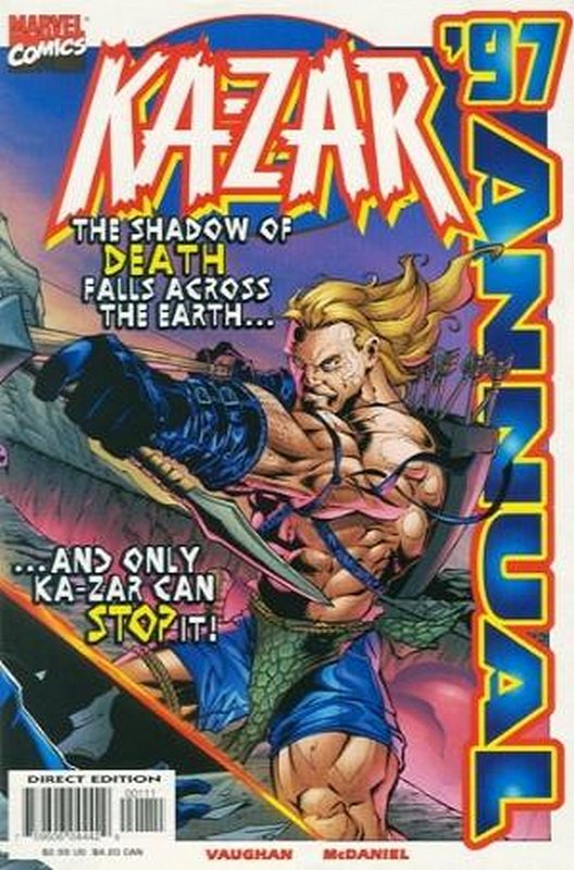Cover of Ka-Zar Annual (1997) #1997. One of 250,000 Vintage American Comics on sale from Krypton!