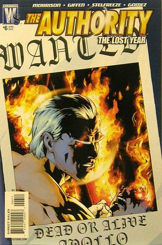 Cover of Authority (Vol 3) The Lost Year #6. One of 250,000 Vintage American Comics on sale from Krypton!