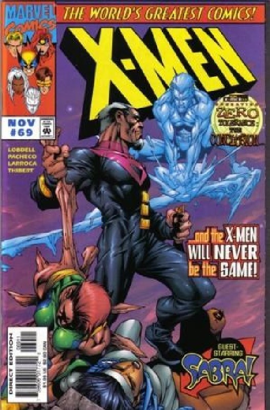 Cover of X-Men (Legacy) (Vol 1) #69. One of 250,000 Vintage American Comics on sale from Krypton!
