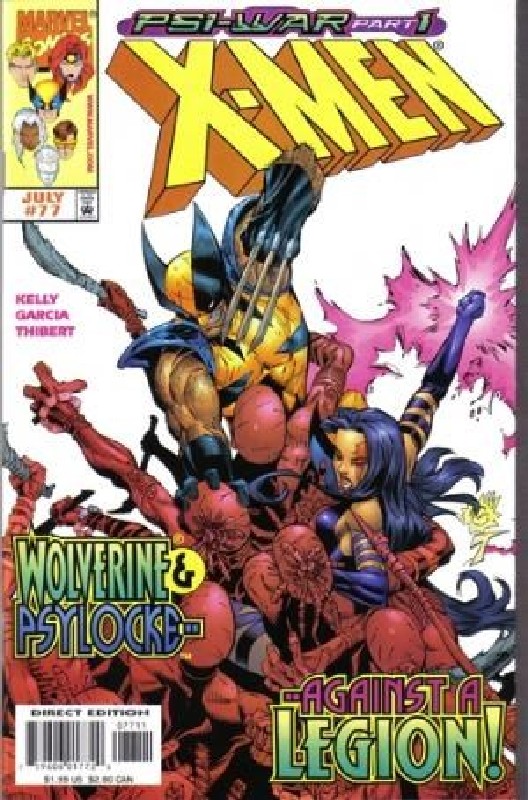 Cover of X-Men (Legacy) (Vol 1) #77. One of 250,000 Vintage American Comics on sale from Krypton!
