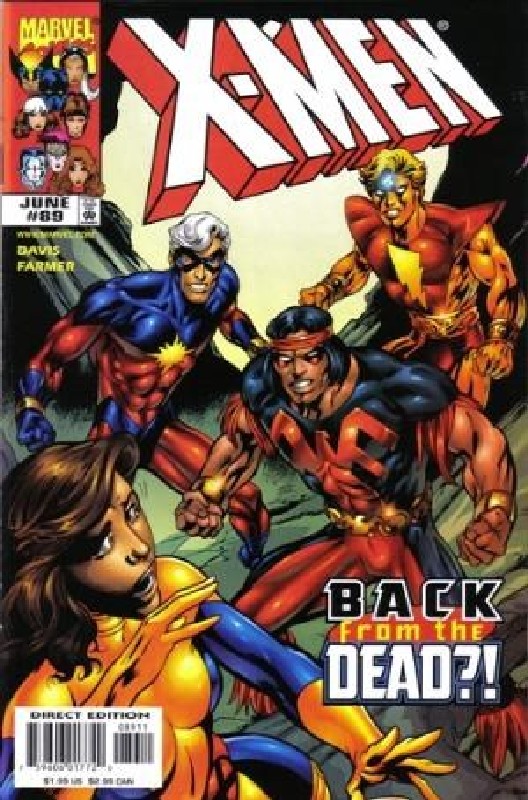 Cover of X-Men (Legacy) (Vol 1) #89. One of 250,000 Vintage American Comics on sale from Krypton!