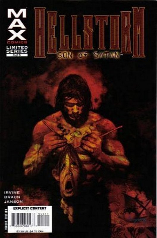 Cover of Hellstorm: Son of Satan (2006 Ltd) #3. One of 250,000 Vintage American Comics on sale from Krypton!